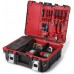 Ausverkauf KETER TECH. BOX Werkzeugkasten unbestückt48x18x38cm schwarz/rot17198036Beschäd.