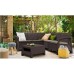 KETER BAHAMAS RELAX Loungeecke, braun/grau-beige 17205478