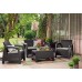 KETER BAHAMAS Lounge-Set, braun/beige 17202269