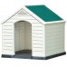 KETER Hundehütte Dog House, Kunststoff, beige/grün 17360369
