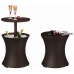 KETER COOL BAR RATTAN Partytisch, anthrazit 17194548