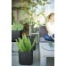 KETER CUBE PLANTER L Blumentopf, 39,5 x 39,5 x 39,5 cm, braun 17201220