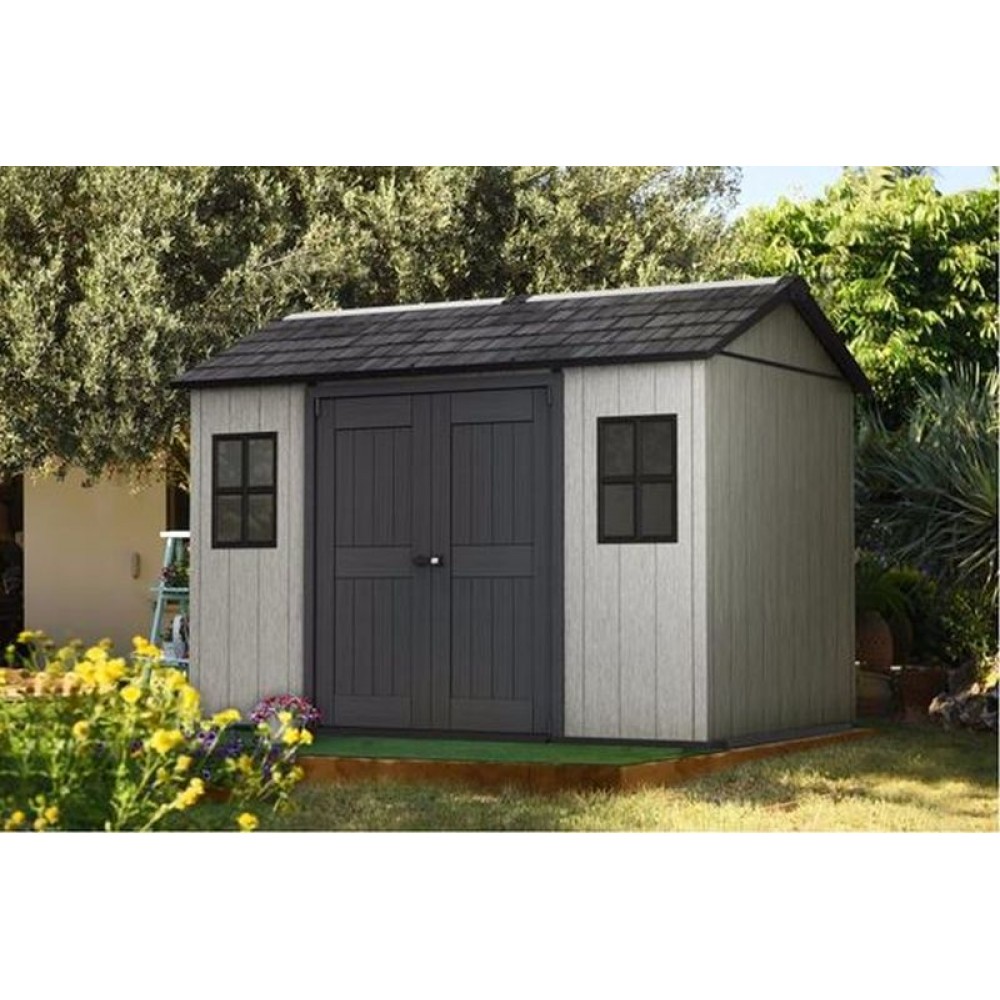 KETER OAKLAND 1175 SD Gartenhaus grau/anthrazit 17204172