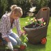 KETER EASY GO XL 62L Gartenkarre, schwarz 17190643