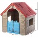 Ausverkauf KETER FOLDABLE PLAYHOUSE Spielhaus, gelb/rot/blau 17202656 Beschädigt