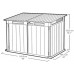 KETER GRANDE STORE Mülltonnenbox/Gartenbox, 190,5 x 109,3 x 132,5 cm, grau 17212383