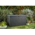 KETER JAVA 850L Garten-Aufbewahrungsbox, Rattan-Optik 147 x 82 x 86 cm, braun 17204486