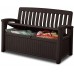 KETER PATIO BENCH 227L Gartenbank/Kissenbox 138,6 x 63,5 x 88 cm, braun 17202690