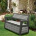 KETER HUDSON STORAGE BENCH 227L Gartenbank/Kissenbox, braun 17204490