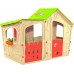 BAZAR KETER MAGIC VILLA Kinderspielhaus, beige/grün 17190655 Beschädigte Verpackung!