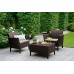 KETER SALEMO Balkon-Set, braun/beige 17205935