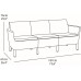 KETER SALEMO 3 SEATER Lounge-Set, braun/grau-beige 17205990