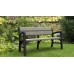 KETER MONTERO 2-Sitzer-Gartenbank 120 x 62 x 89 cm, graphit/braungrau 17204654