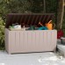 AUSVERKAUF KETER NOVEL Garten Auflagenbox 340 L, grau/schwarz 17197948