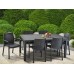 KETER MELODY Gartentisch, 160,5 x 94,5 x 74,5 cm, cappuccino 17190205