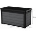 KETER CORTINA 380L Aufbewahrungsbox 122,9 x 62,1 x 70,6 cm, grau 17212402