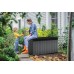 KETER DARWIN 570L Garten-Aufbewahrungsbox 142,5 x 65,3 x 78,2 cm, grau 17211696