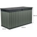 KETER DARWIN 570L Garten-Aufbewahrungsbox 142,5 x 65,3 x 78,2 cm, grün 17211696