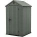 KETER DARWIN 4 x 4 Kunststoffgerätehaus, 125,8 x 116,37 x 205 cm, grün 17212741