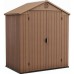KETER DARWIN 6 x 4 Kunststoffgerätehaus, 190 x 121 x 221 cm, braun 17210351