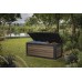 KETER DECO 630L Aufbewahrungsbox, 155 x72 x 69,5 cm, Walnuss 17213823