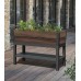KETER DECO ELEVATED GARDEN BED Hochbeet, 113 x 47,5 x 79,8 cm, Walnuss 17213340
