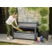 KETER DECO GARDEN BENCH 227L Gartenbank/Kissenbox, 133 x 61 x 89 cm, grau 17213853