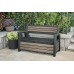 KETER DECO GARDEN BENCH 227L Gartenbank/Kissenbox, 133 x 61 x 89 cm, ashwood 17213853