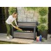 KETER DECO GARDEN BENCH 227L Gartenbank/Kissenbox, 133 x 61 x 89 cm, ashwood 17213853