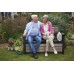 KETER DECO GARDEN BENCH 227L Gartenbank/Kissenbox, 133 x 61 x 89 cm, ashwood 17213853