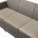KETER EMMA 3 SEATER Lounge-Set 4-tlg., cappuccino/sand 17212057