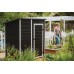 KETER ESSENTIAL 6 x 4 Gerätehaus, 184 x 112 x 195 cm, dunkelgrau 17214016