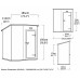 KETER ESSENTIAL 6 x 4 Gerätehaus, 184 x 112 x 195 cm, dunkelgrau 17214016