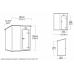 KETER ESSENTIAL 6 x 4 Gerätehaus, 184 x 112 x 195 cm, dunkelgrau 17214016