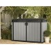 KETER GRANDE STORE Mülltonnenbox/Gartenbox, 190,5 x 109,3 x 132,5 cm, grau 17212383