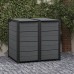 KETER HIDE AWAY 2x240L Mülltonnenbox, 138,1 x 84,3 x 121,2 cm, grau 17213790