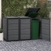 KETER HIDE AWAY 240L Erweiterung für Mülltonnenbox, 67,8 x 84,3 x 121,2 cm, grau 17213791