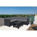 KETER PROVENCE Loungeecke Sitzgruppe, graphit/grau 17204454