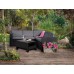 KETER PROVENCE Loungeecke Sitzgruppe, graphit/grau 17204454