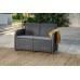 KETER ROSALIE Lounge-Set 4-tlg., graphit/grau 17210753