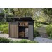 KETER SIGNATURE 2020L Aufbewahrungsschuppen, 190 x 109 x 132,5 cm, Walnuss 17213179