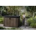 KETER SIGNATURE 2020L Aufbewahrungsschuppen, 190 x 109 x 132,5 cm, Walnuss 17213179
