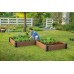 KETER VISTA MODULAR DUO Hochbeet, 121,5 x 121,5 x 27 cm (2x), braun 17210708