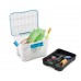 KIS SCUBA BOX XL 110L 73,5x44,5x46cm transparent / blau