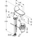 Kludi Amba Waschtisch-Einhandmischer 14 cm, mit Ablaufgarnitur, Chrom 530290575