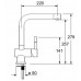 Franke SET T50 Tectonit Spüle SID 610-40 grau + Armatur Samoa chrom