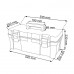 KETER Werkzeugkoffer HAWK, 54,5 x 27,9 x 23 cm rot/grau 17182243