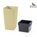 Prosperplast URBI SQUARE ECO Blumentopf 26,5cm, creme DURS265W-CY728