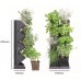 Prosperplast MINI CASCADE Blumentopf mit Gartenschere 19,5x11,4x47,5cm, anthrazit IO1W200