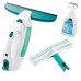 LEIFHEIT Fenstersauger "Dry und Clean" und doppelseitiger Fensterwischer + Fensterspray